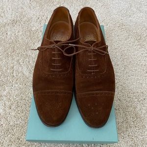 Crockett and Jones Suede Oxfords 8.5 (UK)